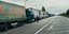 Ουρά φορτηγών στα σύνορα Πολωνίας-Ουκρανίας 