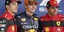 Charles Leclerc - Max Verstappen - Carlos Sainz