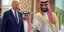 Ο Προέδρος των ΗΠΑ, Τζο Μπάιντεν και ο πρίγκιπας διάδοχος της Σαουδικής Αραβίας, Μοχάμεντ Μπιν Σαλμάν/ Φωτογραφία αρχείου: AP