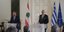 O Νίκος Δένδιας σε κοινές δηλώσεις με τον Λιβανέζο ομόλογό του, Αμπντουλάχ Μπου Χαμπίμπ/ Φωτογραφία:ΒΑΣΙΛΗΣ ΡΕΜΠΑΠΗΣ/EUROKINISSI