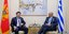 Συνάντηση του Νίκου Δένδια με τον πρωθυπουργό του Μαυροβουνίου Ντρίταν Αμπάζοβιτς