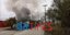 Φωτιά σε αποθήκη μεταφορικής εταιρείας στο Καλοχώρι Θεσσαλονίκης