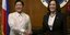 Η αντιπρόεδρος των ΗΠΑ, Καμάλα Χάρις, με τον Πρόεδρο των Φιλιππίνων, Φερδινάνδος Μάρκος Τζούνιορ/ AP Photos