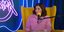 Η ηθοποιός Βαλέρια Κουρούπη καλεσμένη σε διαδικτυακή εκπομπή
