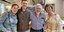 O 68χρονος Μέριλ Τζένκινς με την οικογένειά του 