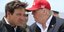 O κυβερνήτης της Φλόριντα Ρον Ντε Σάντις και ο πρώην πρόεδρος των ΗΠΑ, Ντόναλντ Τραμπ