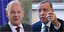 Ο Γερμανός καγκελάριος Όλαφ Σολτς και ο Τούρκιος πρόεδρος Ρετζέπ Ταγίπ Ερντογάν 