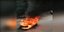 Μικροένταση στο Νομισματοκοπείο: Ρομά έκαψαν λάστιχα -Κανονικά η κυκλοφορία στη Μεσογείων