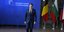 Ο Εμανουέλ Μακρόν προσερχόμενος στη Σύνοδο Κορυφής της ΕΕ/ AP Photos