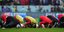 Οι ποδοσφαιριστές του Μαρόκου υποκλίνονται μπροστά στους οπαδούς τους