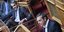 Κυριάκος Μητσοτάκης και Αλέξης Τσίπρας στην Ολομέλεια της Βουλής 