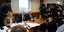 Μέλη του Παρατηρητηρίου του Ελσίνκι της Μόσχας με τους δικηγόρους τους