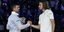 Ο Στέφανος Τσιτσιπάς και ο Νόβακ Τζόκοβιτς αλληλοσυγχαίρονται στον τελικό του Australian Open