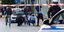Αστυνομικοί συλλέγουν σφαίρες από δρόμο στη Κρήτη