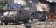 Εικόνες καταστροφής από την ισραηλινή επιδρομή στην πόλη Ναμπλούς της Δυτικής Όχθης