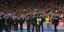 Οι οπαδοί της Λίβερπουλ στις εξέδρες του σταδίου στο Παρίσι που φιλοξενήθηκε ο τελικός του Champions League της σεζόν 2021-22