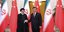 Χειραψία Σι Τζινπίνγκ με ηγέτη Ιράν