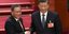 O πρόεδρος της Κίνας Σι Τζινπίνγκ με τον νέο πρωθυπουργό της χώρας, Λι Τσιανγκ 