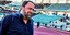 Ο Βαγγέλης Μαρινάκης στο Πανθεσσαλικό για το Βόλος-Ολυμπιακός