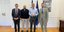 Ο πρωθυπουργός Κυριάκος Μητσοτάκης, παρουσία του υφυπουργού Ανάπτυξης Χρίστου Δήμα υποδέχθηκε στο Μέγαρο Μαξίμου τους ιδρυτές της startup εταιρίας Augmenta