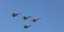 «Σκίζουν» τον ουρανό της Αθήνας τα μαχητικά της Πολεμικής Αεροπορίας/ EUROKINISSI