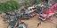 Το βαγόνι-εστιατόριο του τρένου κάηκε ολοσχερώς στο δυστύχημα στα Τέμπη