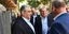 Ο Δημήτρης Κουτσούμπας κατά την περιοδεία του το Μεγάλο Σάββατο στη Λαμία