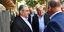Ο Δημήτρης Κουτσούμπας κατά την περιοδεία του το Μεγάλο Σάββατο στη Λαμία