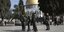 Η αστυνομία του Ισραήλ έξω από το τέμενος Αλ-Ακσα