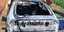 Το καμμένο αυτοκίνητο στη Μαραθόπολη Μεσσηνίας