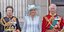 Η πριγκίπισσα Άννα με τη βασίλισσα Καμίλα και το βασιλιά Κάρολο