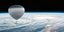 διαστημικό μπαλόνι πάνω από τη Γη