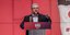 Ο Δημήτρης Κουτσούμπας σε προεκλογική συγκέντρωση του ΚΚΕ στην Πάτρα