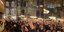 Oπαδοί του Ρετζέπ Ταγίπ Ερντογάν πανηγυρίζουν για τη νίκη του στις εκλογές μέσα στην Αγία Σοφιά