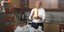 Ο προεδρικός υποψήφιος της συμμαχίας της αντιπολίτευσης, Κεμάλ Κιλιτσντάρογλου στην κουζίνα του σπιτιού του 
