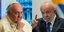 Ο πάπας Φραγκίσκος και ο πρόεδρος της Βραζιλίας, Λουίς Ινάσιο Λούλα ντα Σίλβα