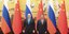 Ο πρωθυπουργός της Ρωσίας, Μιχαήλ Μισούστιν και ο Κινέζος ομόλογός του, Λι Τσιάνγκ/ Φωτογραφία: AP Photos