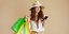Γυναίκα και on line shopping