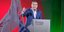 Ο πρόεδρος του ΣΥΡΙΖΑ Αλέξης Τσίπρας σε προεκλογική ομιλία