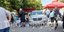 Βόλος: Μπούκαρε αυτοκίνητο στη λαϊκή αγορά/ Φωτογραφία: TheNewspaper.gr