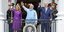 Ο Αμερικανός πρόεδρος Τζο Μπάιντεν με τον Ινδό πρωθυπουργό Ναρέντρα Μόντι και την σύζυγό του Τζιλ