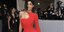 Η Κάιλι Τζένερ με κόκκινο φόρεμα