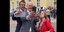 Εμανουέλ Μακρόν και Όλαφ Σολτς βγάζουν selfies με περαστικούς στο Πότσνταμ