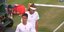Πέτρος και Στέφανος Τσιτσιπάς στο διπλό του Wimbledon