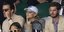 Η Αριάνα Γκράντε ανάμεσα στους Τζόναθαν Μπέιλι και Άντριου Γκάρφιλντ στον τελικό του Wimbledon