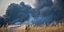 Φωτιά και μαύροι καπνοί σε χωράφι στην Μαγνησία