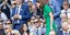 Η Κέιτ Μίντλετον συνομιλεί με τον Ντάνιελ Κρεγκ και την Ρέiτσελ Βάιζ πριν τον τελικό ανδρών στο Wimbledon