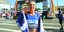 Η Αντιγόνη Ντρισμπιώτη με το χάλκινο μετάλλιο που κατέκτησε στο Παγκόσμιο Πρωτάθλημα στίβου της Βουδαπέστης 
