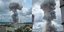 Μια τεράστια στήλη καπνού υψώθηκε πάνω από το εργοστάσιο στη Μόσχα μετά την έκρηξη 