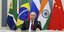 Ο Ρώσος πρόεδρος Βλάντιμιρ Πούτιν ακούει τους ηγέτες των BRICS